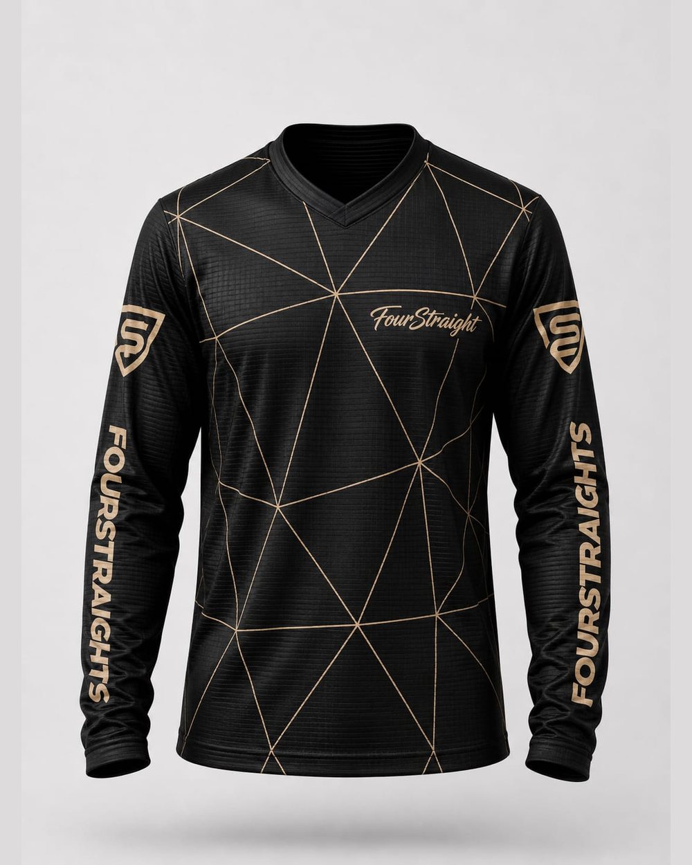 Jersey Líneas Oro — ropa técnica Jerseys para BMX, MTB y Downhill