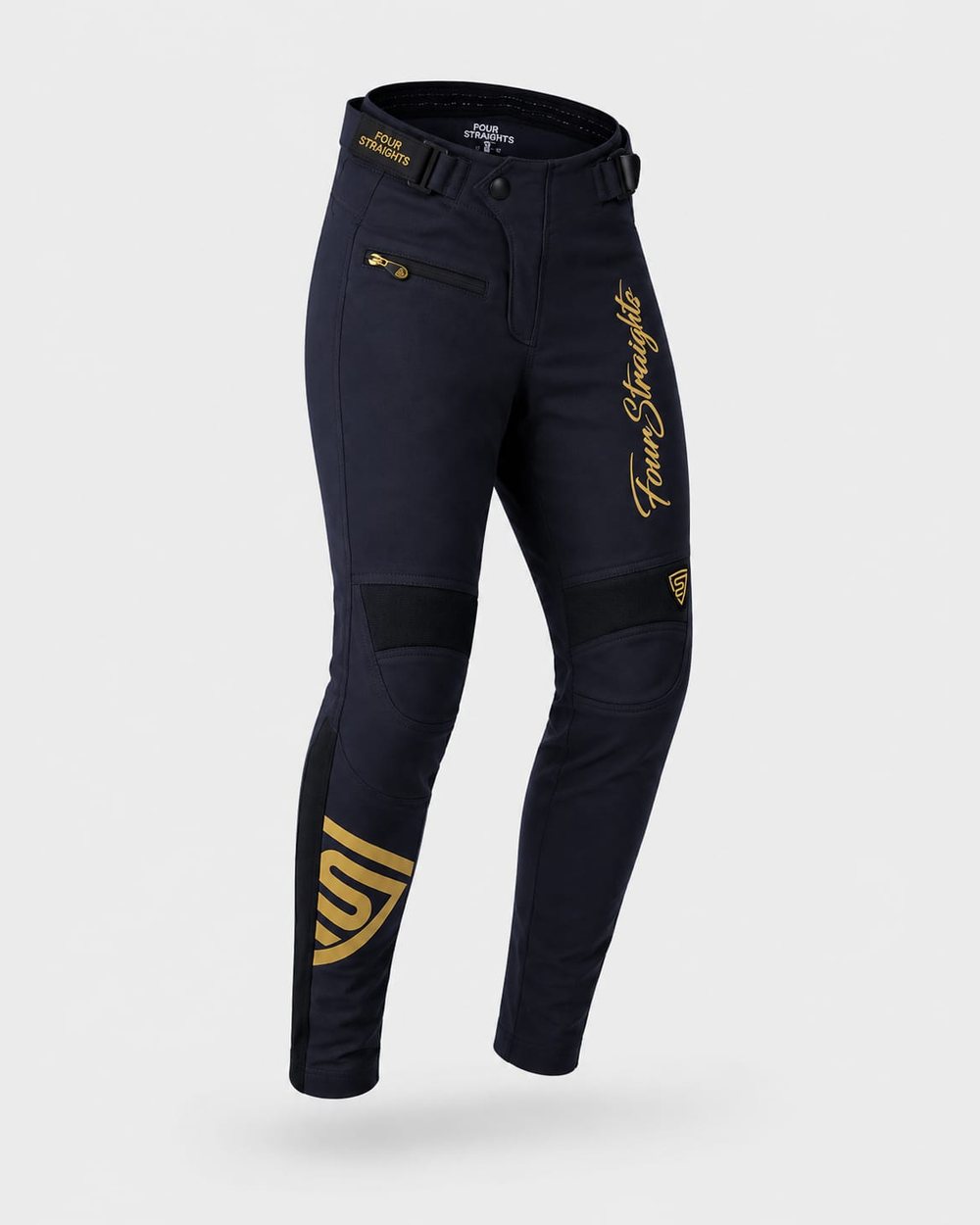 Pantalón Signature Azul / Oro — ropa técnica Pantalones para BMX, MTB y Downhill